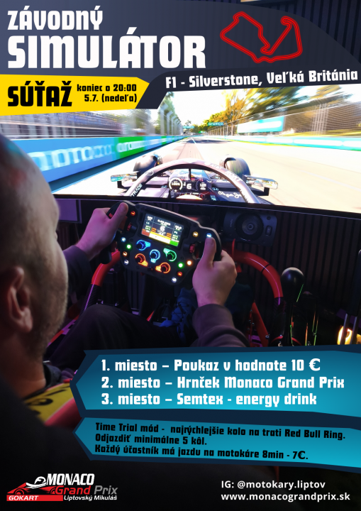 Závodný simulátor
